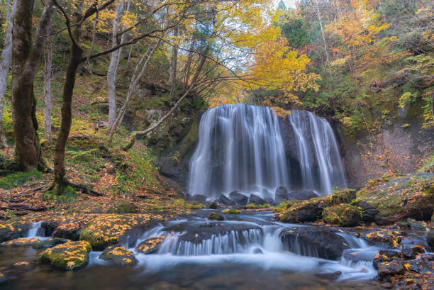 istock Tatsuzawafudo Waterfall Fukushima 1043726320