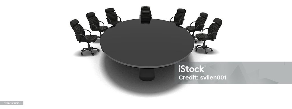 menagement Tisch - Lizenzfrei Berufliche Partnerschaft Stock-Foto