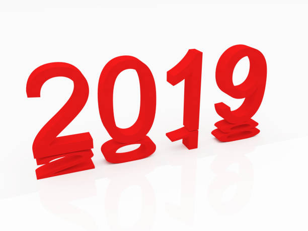 istock 2018-2019 new year 3d concept 1043741322