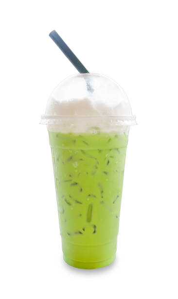 istock Green tea frappe 1043744768