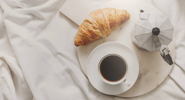 istock Tasty classic breakfast served in bed 1043760696