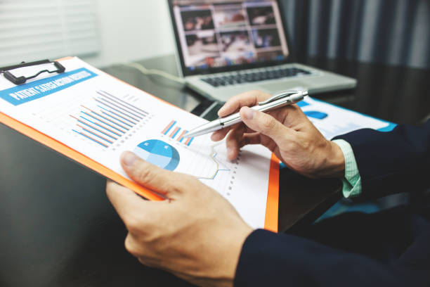 istock Business man working with documents in the office 1043770460