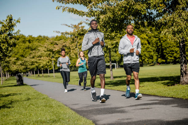istock The group of running people 1043775458