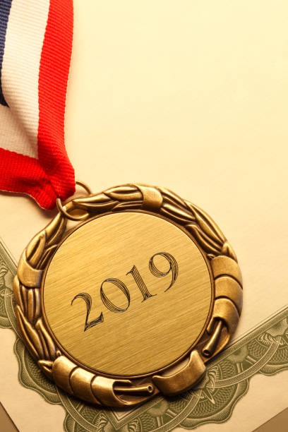 istock Gold Medal Inscribed With 