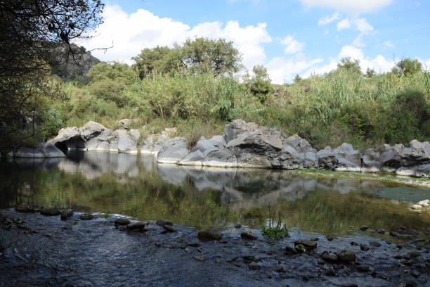 istock small alcantara gorge, sicily 1043798316