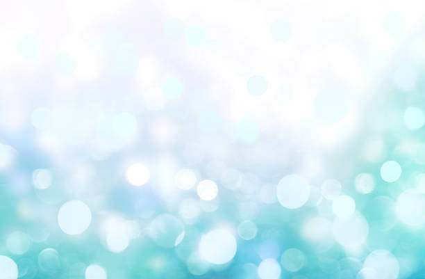 istock Blurred blue green background,christmas bokeh. 1043824704