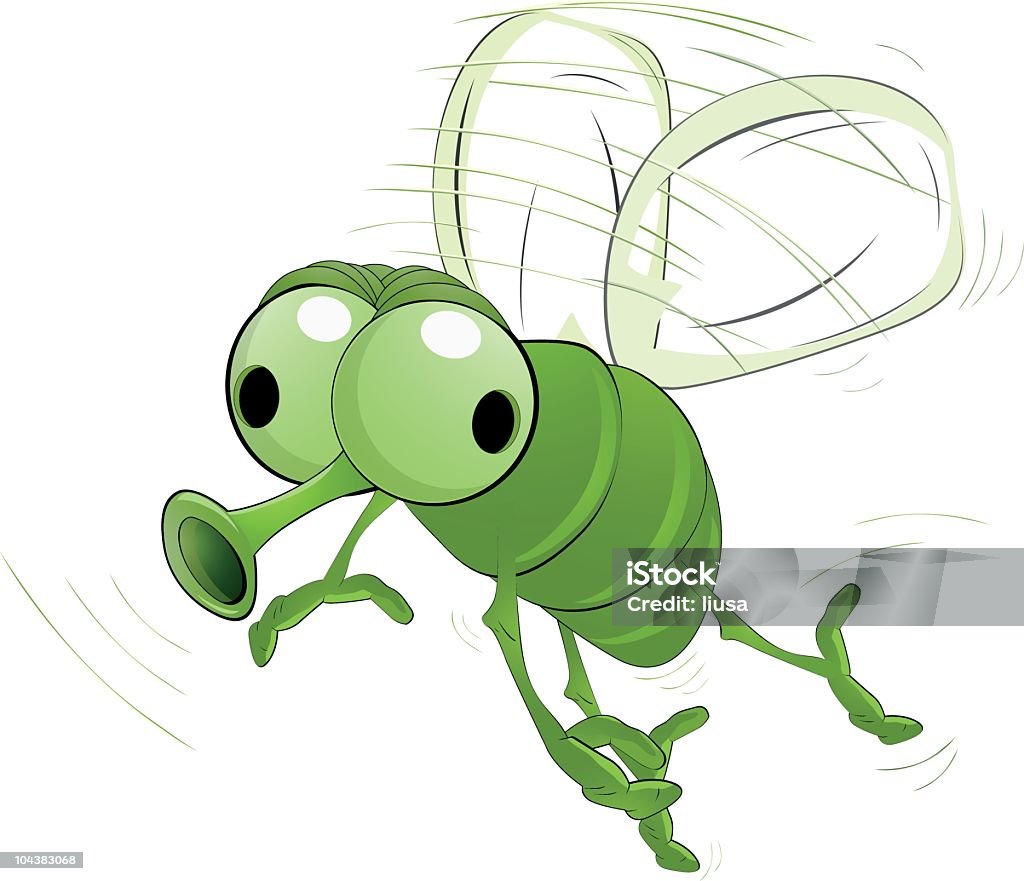 Vert insecte - clipart vectoriel de Aile d'animal libre de droits