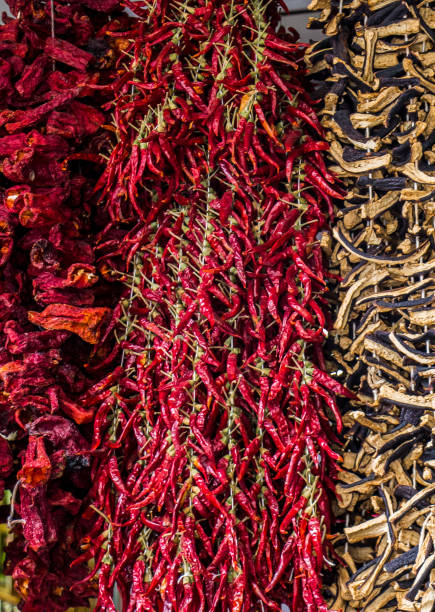 istock Red pepper plant found at the market 1043833192