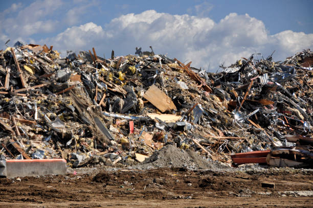 istock Demolition site of an old building 1043833346