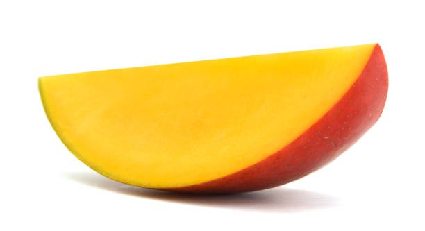 istock slice of mango, saved with clipping path 1043833918
