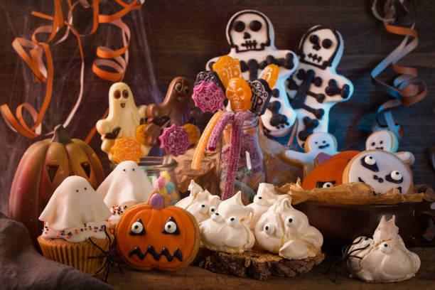 istock Sweets for halloween party 1043860392