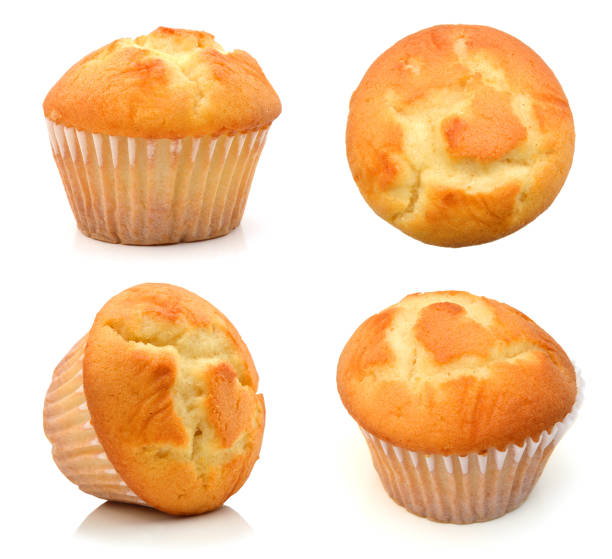 istock tasty muffin cake, isolated on white 1043860942