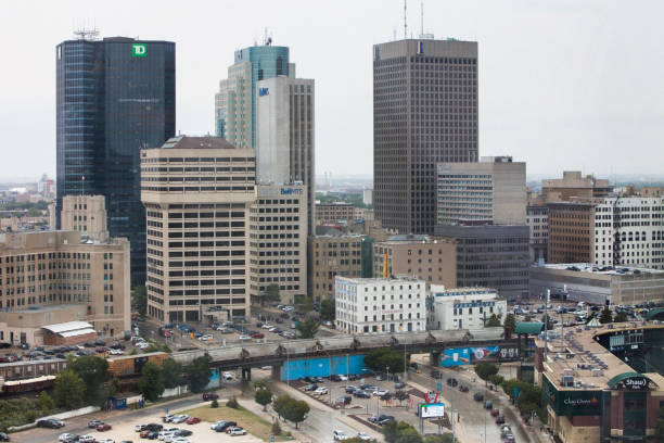 Skyline of Winnipeg, Manitoba, Canada
