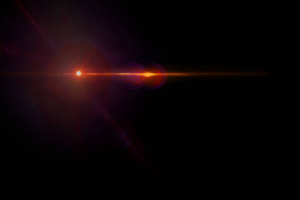 istock Lens Flare on Black 1043864566