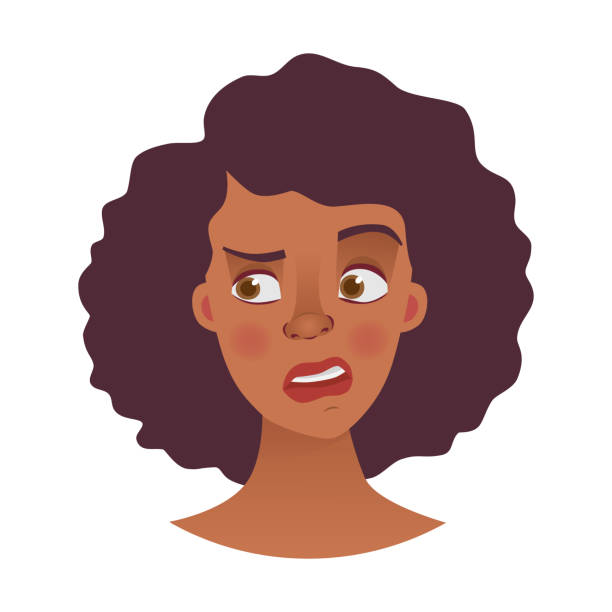 41 Sad Offended Black Girl Cartoon Illustration Illustrations & Clip Art -  iStock