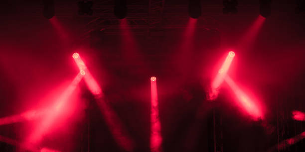 Stage lights on the concert