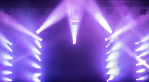 istock Stage lights on the concert 1043881296