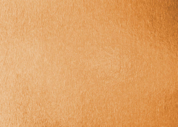 istock Copper foil leaf metallic wrapping paper shiny texture background for wall paper decoration element 1043926910