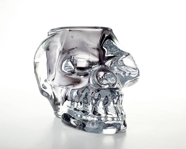 Crystal Skull stock photo