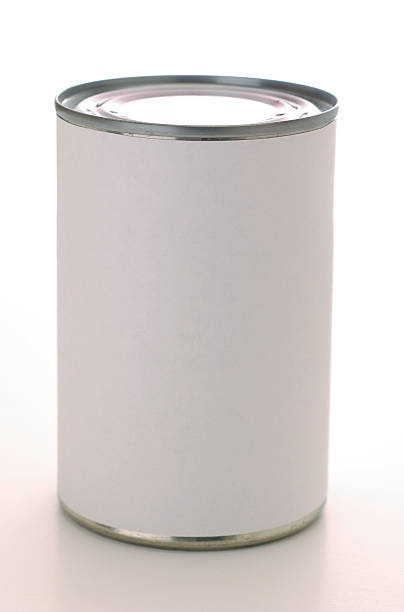 istock Metal can with blank label 104393910