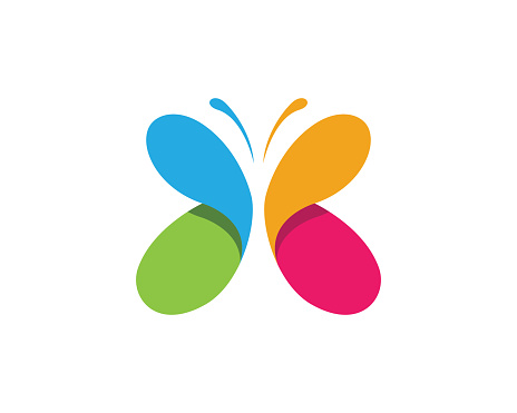 Beauty Butterfly   Template Vector icon design
