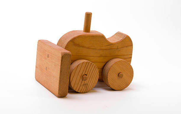 istock Wooden toy bulldozer 104394188