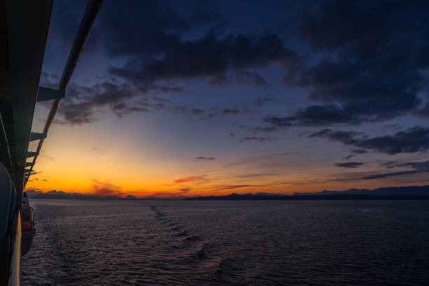 istock Sunset view from Alaska Cruise 1043958968