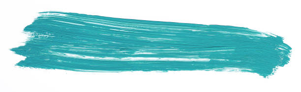 istock Purple brush stroke over white background 1043959604