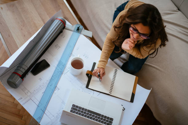 istock Business woman working from home 1043959674