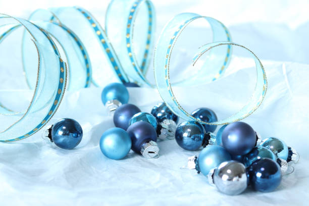 istock Blue christmas ball 1043965422