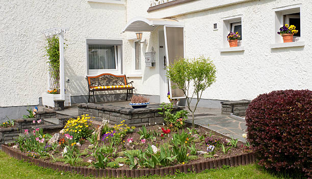 istock Rural german house entrance 104396714