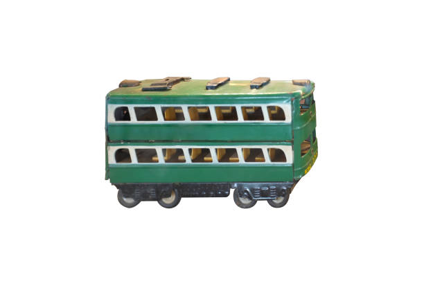 istock Vintage toy tram 1043989000