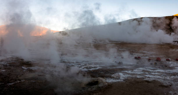 istock Tatio Geysers, Atacama Desert, Chile 1043994552