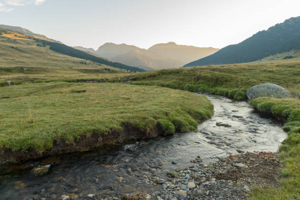 istock River in Baqueira in Summer, Valle de Aran 1044028548