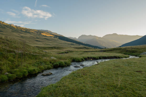 istock River in Baqueira in Summer, Valle de Aran 1044028574