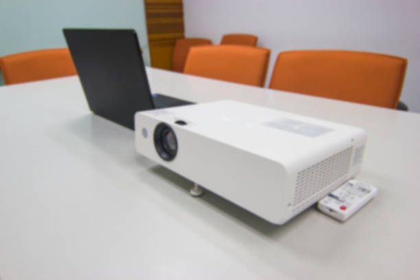 istock projector for presentation in a meeting room 1044043772