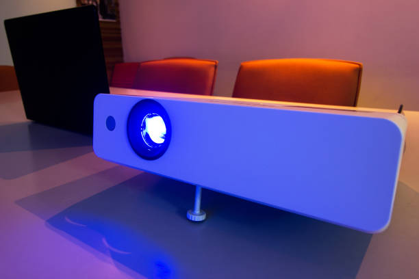 istock projector for presentation in a meeting room 1044043824