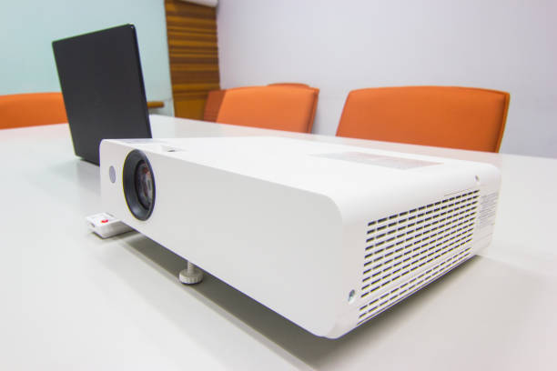 istock projector for presentation in a meeting room 1044043828