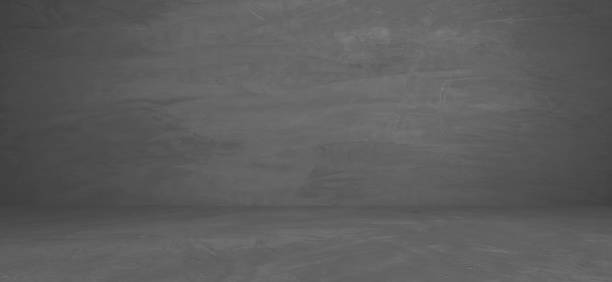 istock cement floor and wall backgrounds, dark room, interior. 1044044128