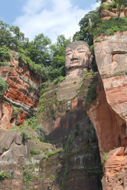 istock Giant buddha in Leshan, Sichuan, China 1044049862
