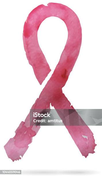 Pink Ribbon Stock Illustration - Download Image Now - Breast Cancer Awareness Ribbon, Breast Cancer, Breast Cancer Awareness