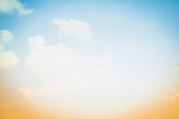istock Air clouds in the blue sky. 1044061666