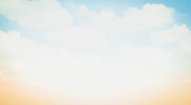istock Air clouds in the blue sky. 1044061948