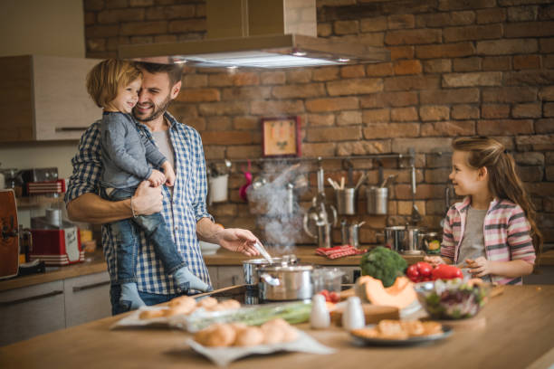 istock The cutest assistance in the kitchen! 1044062496