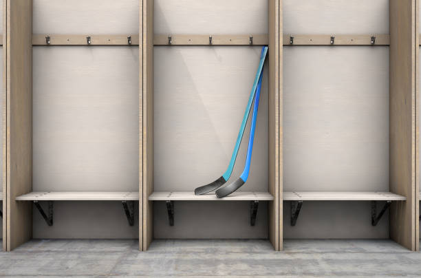 Change Room & Ice Hockey Sticks