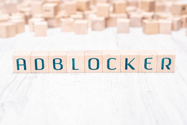 istock The Word Adblocker Formed By Wooden Blocks On A White Table 1044083082