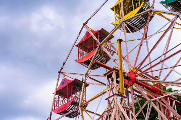 istock colourful ferris wheel in Thailand 1044083176