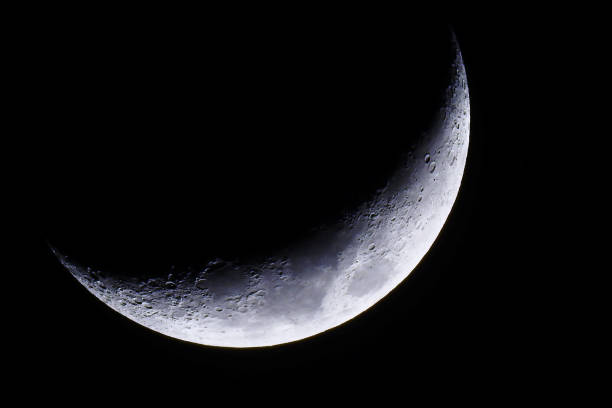istock moon or lunar in dark sky 1044083322
