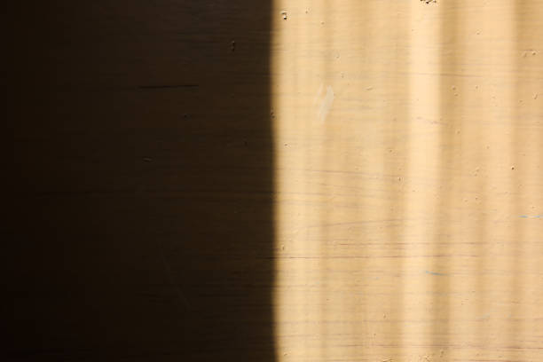 istock Beige painted background with sun lights on it. Whitewash texture. 1044095722