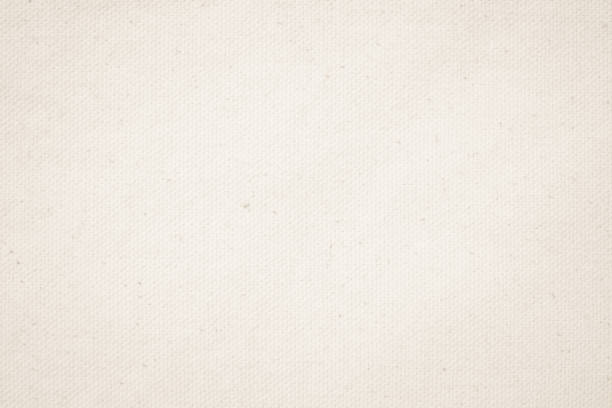 クリームパステル抽象的なヘッシアンやサッククロス生地や麻袋のテクスチャの背景。芸術的なワレリネンキャンバスの壁紙。テキスト装飾のためのコピースペースを持つ綿のパターンの毛� - blank canvas ストックフォトと画像